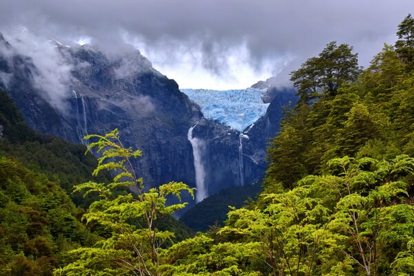 הקרחון התלוי, קרטרה אוסטרל, פטגוניה, צ'ילה